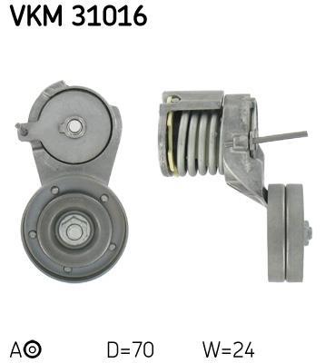 Galet tendeur de courroie d'accessoire SKF VKM 31016